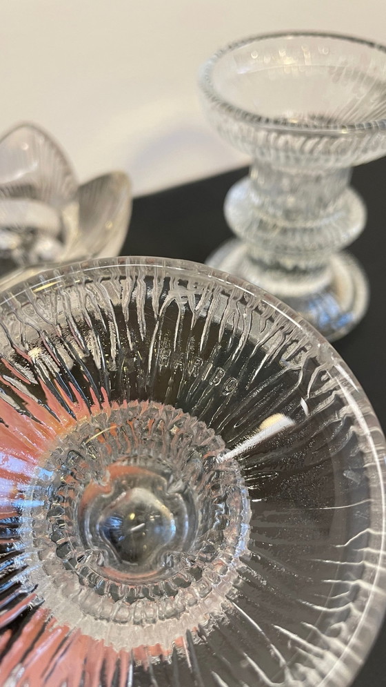 Image 1 of Cristal kandelaars Littala Vintage stijl