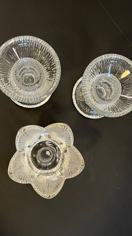 Image 1 of Cristal kandelaars Littala Vintage stijl