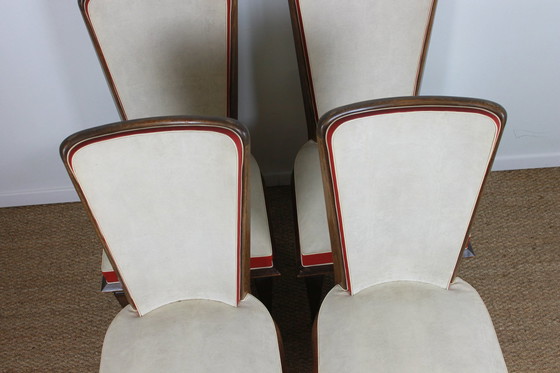 Image 1 of Vintage stoelen uit de jaren 50