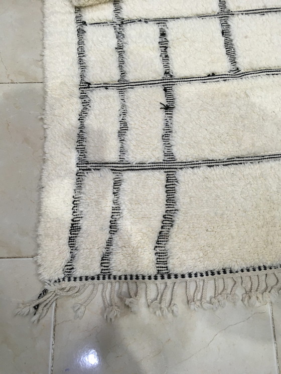 Image 1 of Beni Ouarain Marokkaans Berber Vloerkleed 2m92 x 2m02