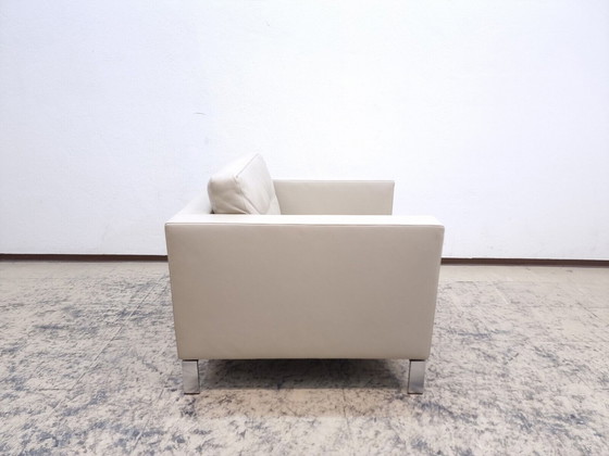 Image 1 of Walter Knoll Foster 502 fauteuil grijs design fauteuil echt lederen zitting