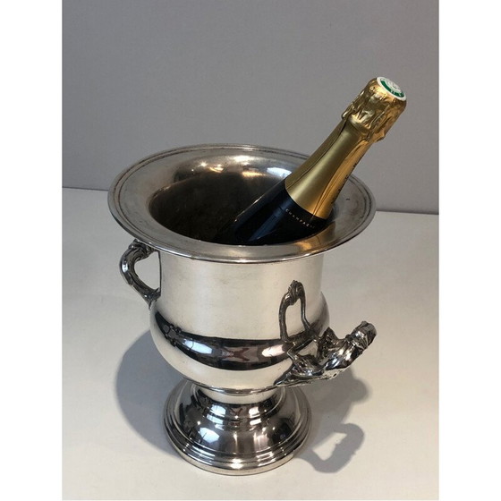 Image 1 of Vintage verzilverde champagne-emmer, Frankrijk 1900