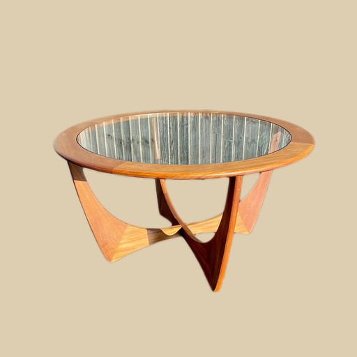 1960S Mid Century G Plan Teak Astro Salon / Bijzettafel