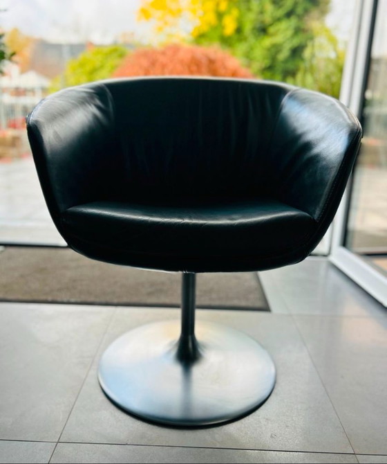 Image 1 of Walter Knoll Design Fauteuil Bob - Origineel met tulpvormige voet - Set van 2