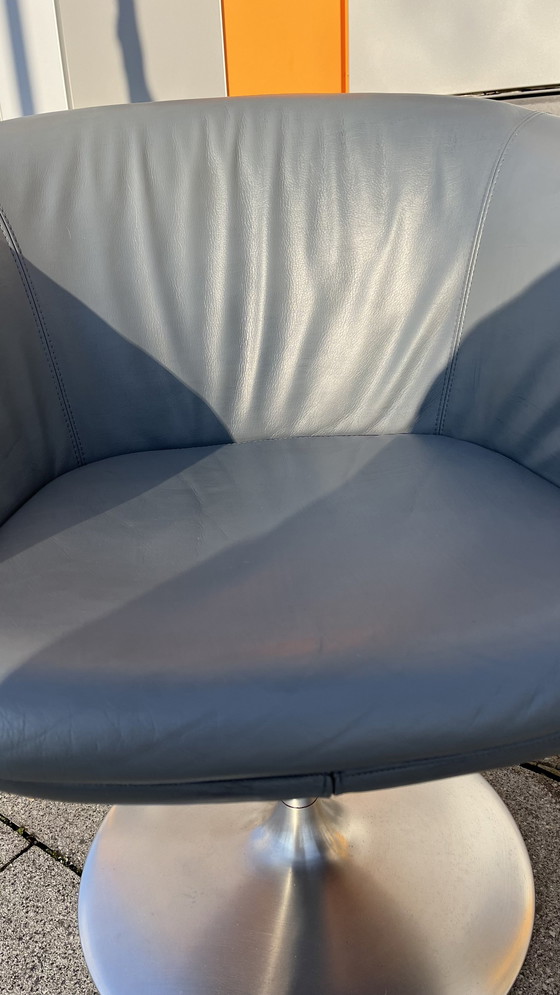 Image 1 of Walter Knoll Design Fauteuil Bob - Origineel met tulpvormige voet - Set van 2