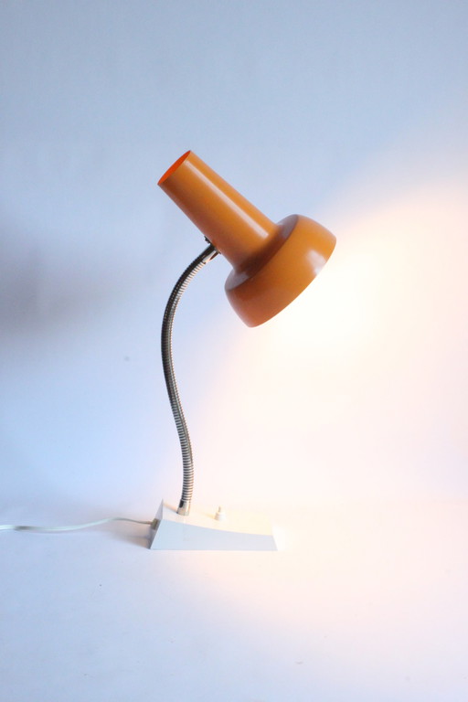 SIS Leuchten flexibele bureaulamp model 838, Duitsland 1960.