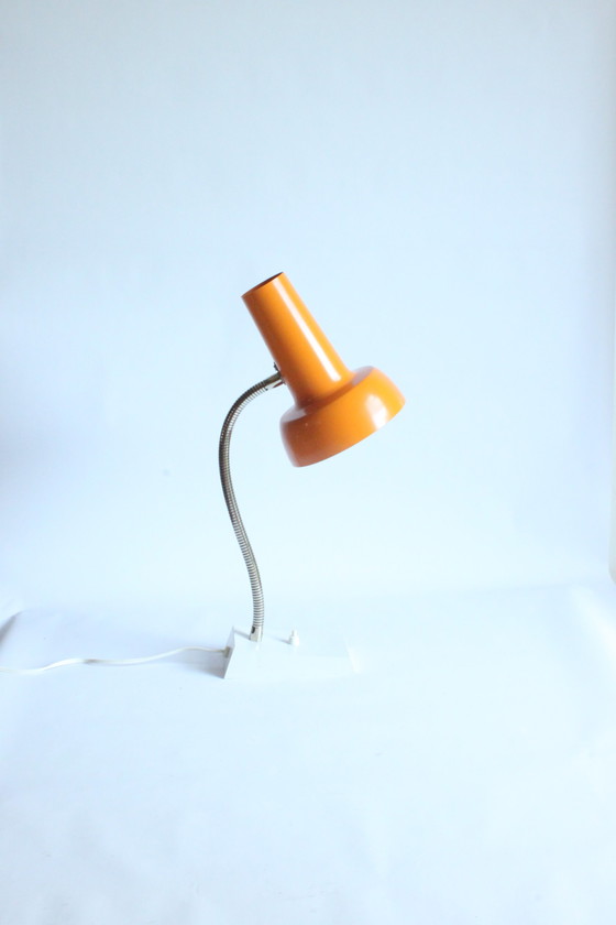 Image 1 of SIS Leuchten flexibele bureaulamp model 838, Duitsland 1960.