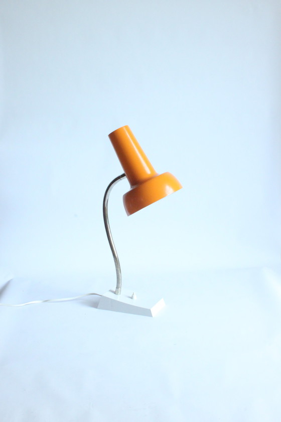 Image 1 of SIS Leuchten flexibele bureaulamp model 838, Duitsland 1960.