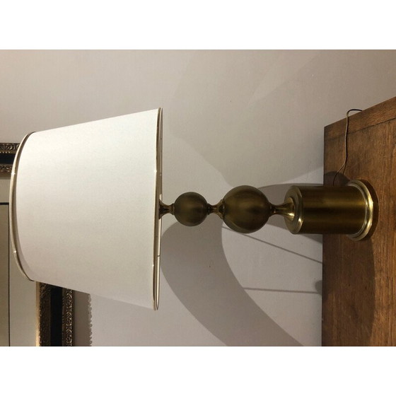 Image 1 of Vintage messing kapperslamp, 1970