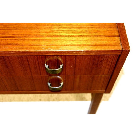 Image 1 of Vintage ladekast van teak en beuken, Zweden 1960