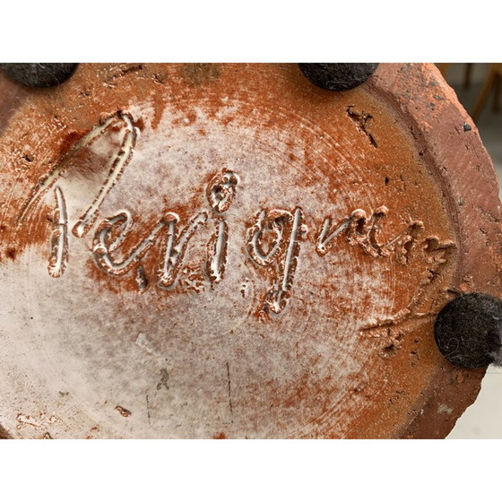 Image 1 of Vintage keramieken vaas uit Perignem, België