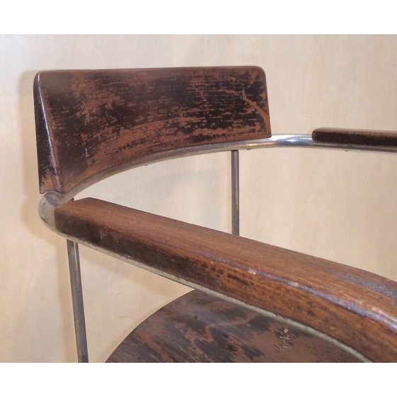 Image 1 of Vintage fauteuil, Rudolf VICHR - jaren 1930