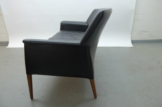 Image 1 of Ejnar Larsen & Aksel Bender Mid-Century Sofa + Fauteuil