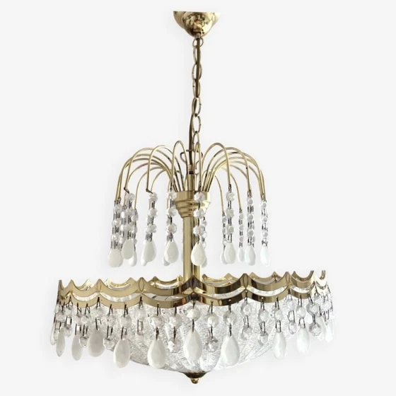 Image 1 of Vintage Waterfall Lamp