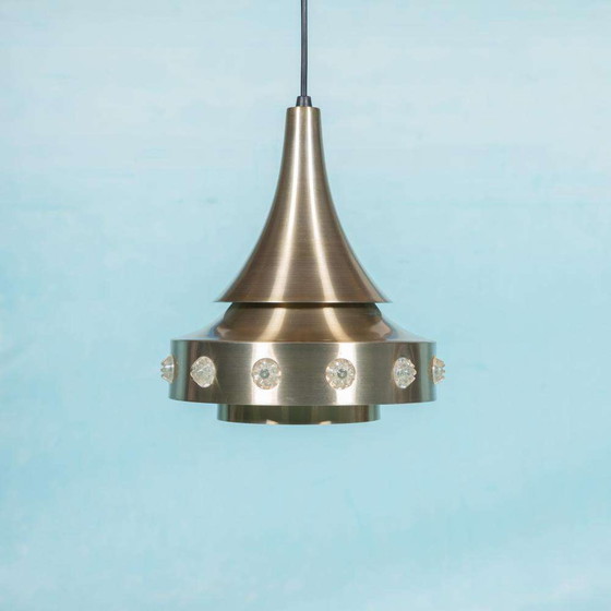 Image 1 of Space age Deens design hanglamp, sixties vintage pendant