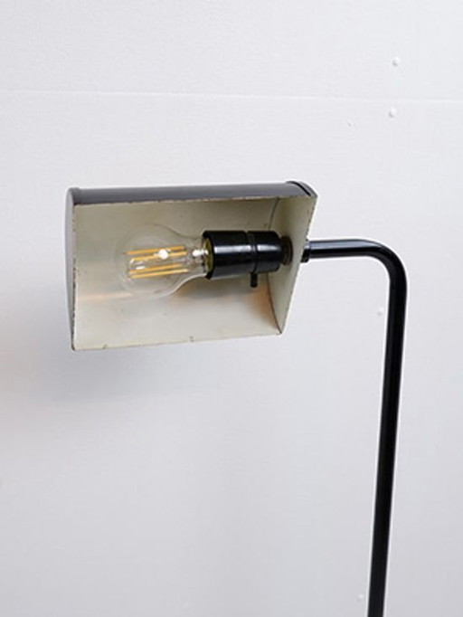 Deense vloerlamp van Abo Randers zwart