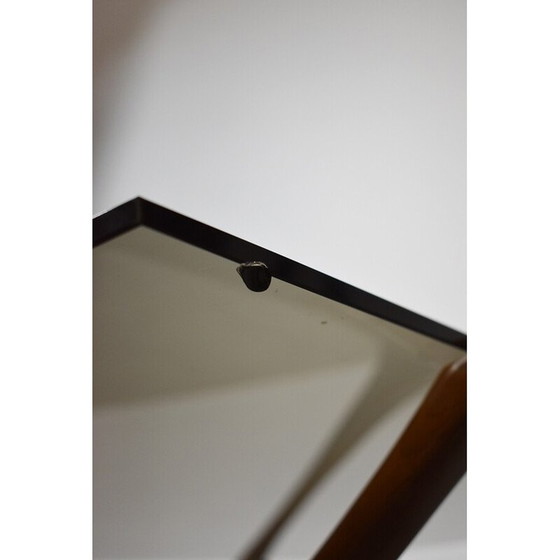 Image 1 of Vintage Condor salontafel in teak en glas van Fredrik Schriever-Abeln voor Örebro Glas, Zweden 1960