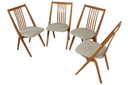 4 x  'Hakafot' Zweedse eetkamerstoelen