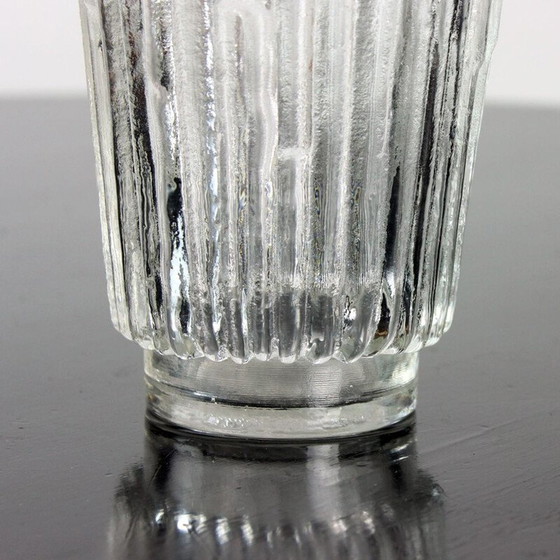 Image 1 of Vintage persglasvaas van Pavel Pánek, Tsjecho-Slowakije 1979