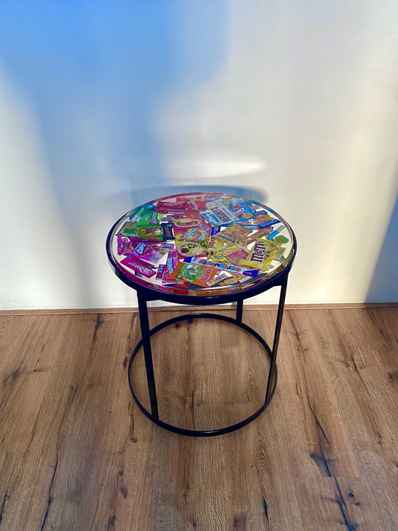 Image 1 of Art By Screamer Epoxy Candy Salontafel