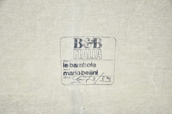 Image 1 of Bank "Le Bambole" van Mario Bellini voor B&B Italia, 1970