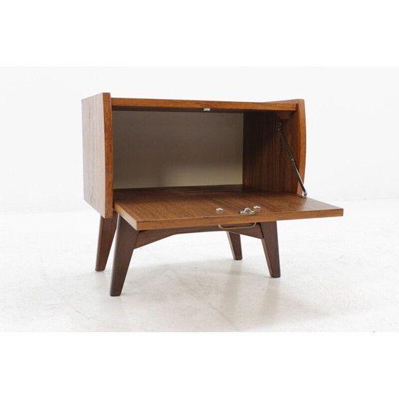 Image 1 of Vintage teakhouten secretaire, Denemarken 1960