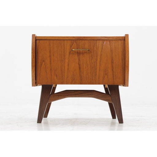 Vintage teakhouten secretaire, Denemarken 1960