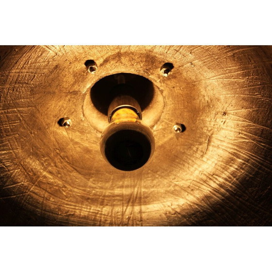 Image 1 of Vintage nikkel hanglamp