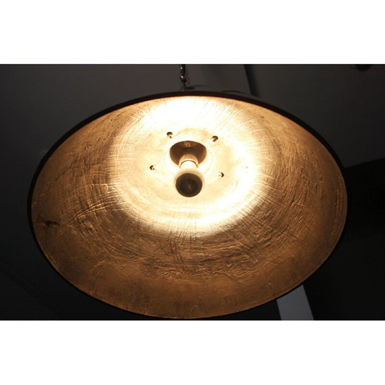 Image 1 of Vintage nikkel hanglamp