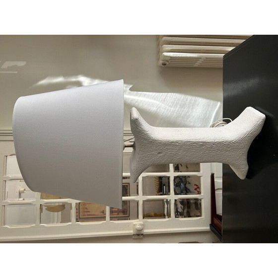 Image 1 of Vintage lampvoet van gips, 1970