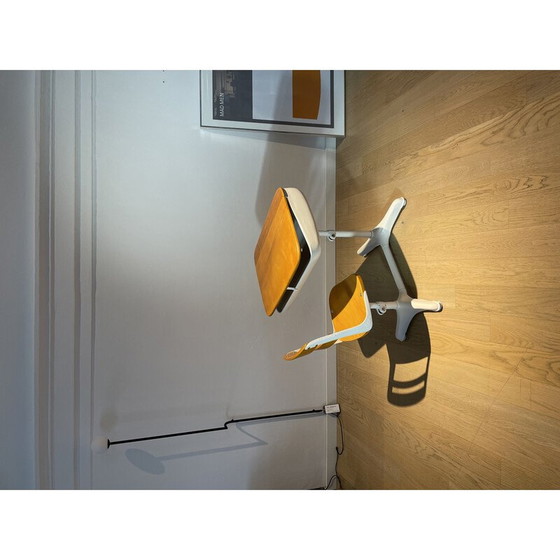 Image 1 of Vintage Amerikaans schoolbureau