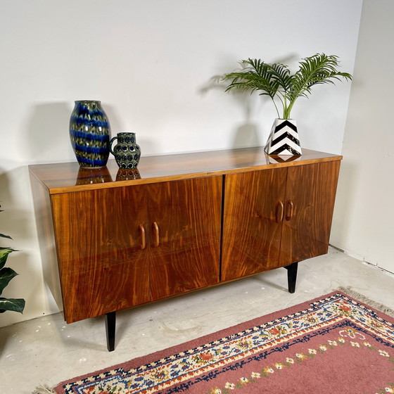 Image 1 of Vintage Sideboard Uit De Jaren '70 - Scandinavische Stijl