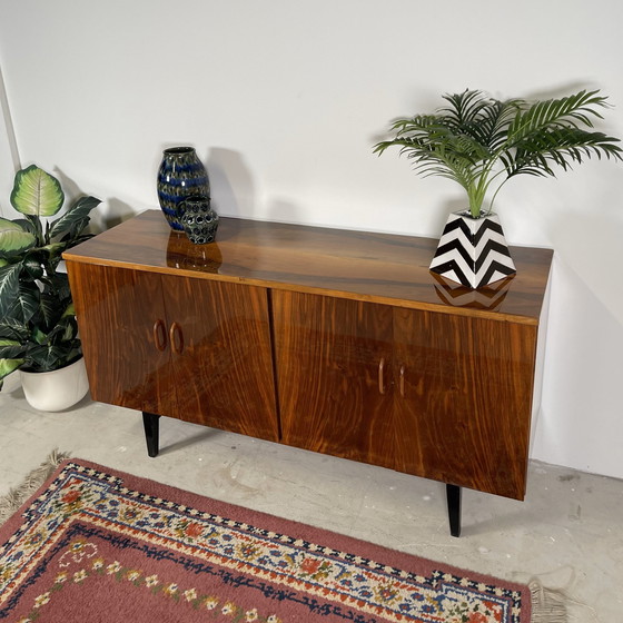 Image 1 of Vintage Sideboard Uit De Jaren '70 - Scandinavische Stijl