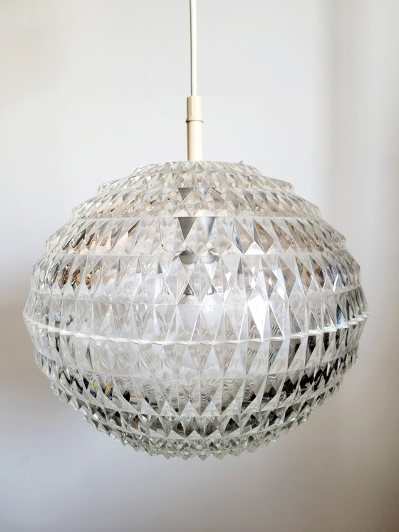 Image 1 of Vintage Diamant Lamp, Erco, Designer Aloys Ferdinand Gangkofner, Jaren 70, Duitsland