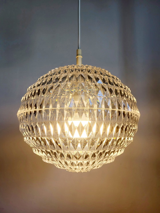 Image 1 of Vintage Diamant Lamp, Erco, Designer Aloys Ferdinand Gangkofner, Jaren 70, Duitsland