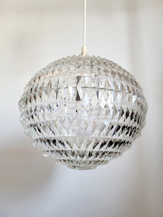 Image 1 of Vintage Diamant Lamp, Erco, Designer Aloys Ferdinand Gangkofner, Jaren 70, Duitsland