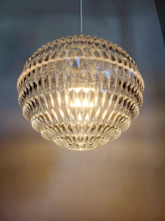 Image 1 of Vintage Diamant Lamp, Erco, Designer Aloys Ferdinand Gangkofner, Jaren 70, Duitsland