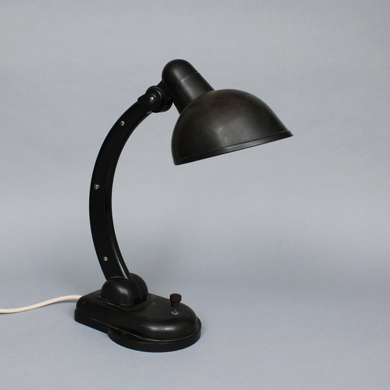 Image 1 of Christian Dell - Bakelieten Sigma Lamp - Heinrich Römmler AG, Preßstoff Werke, Spremberg