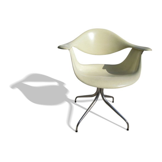 Image 1 of Herman Miller DAF stoel in glasvezel, George NELSON - 1950