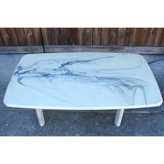 Image 1 of Vintage stenen salontafel, 1970