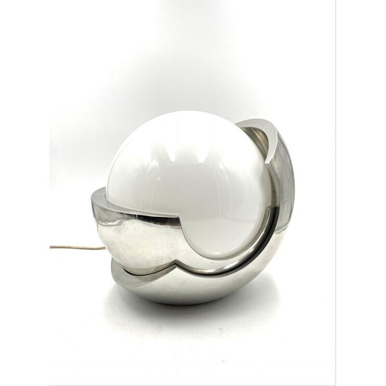 Image 1 of Vintage Giacomo Benevelli "Roto" Sculpturale Tafellamp Gaetano Missaglia, Italië 1970