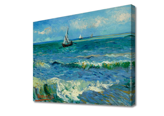 Image 1 of Vincent van Gogh - Zeegezicht