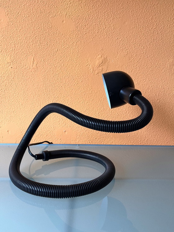 Image 1 of Zeldzame Iconische Valenti Luce Hebi Tafellamp Snake Lamp