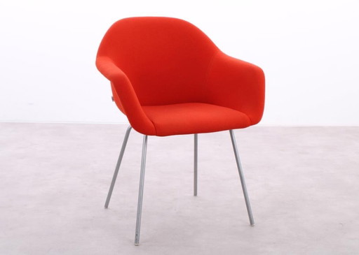 4X New Design Group Op Chair Stoel Oranje Wol