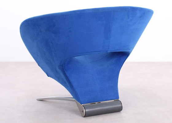 Image 1 of Fora Form Loop fauteuil blauw