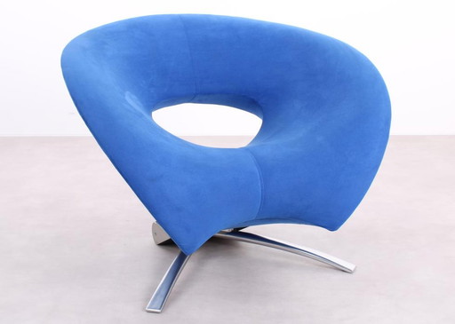 Fora Form Loop fauteuil blauw