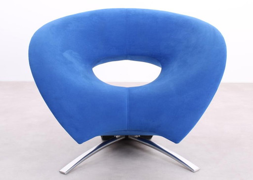 Fora Form Loop fauteuil blauw