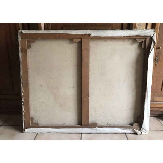 Image 1 of Zelfportret van een vintage schilder in randen door G. Lirand