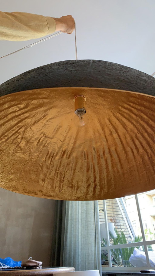 ZWART GOUDEN LAMP 68 diameter