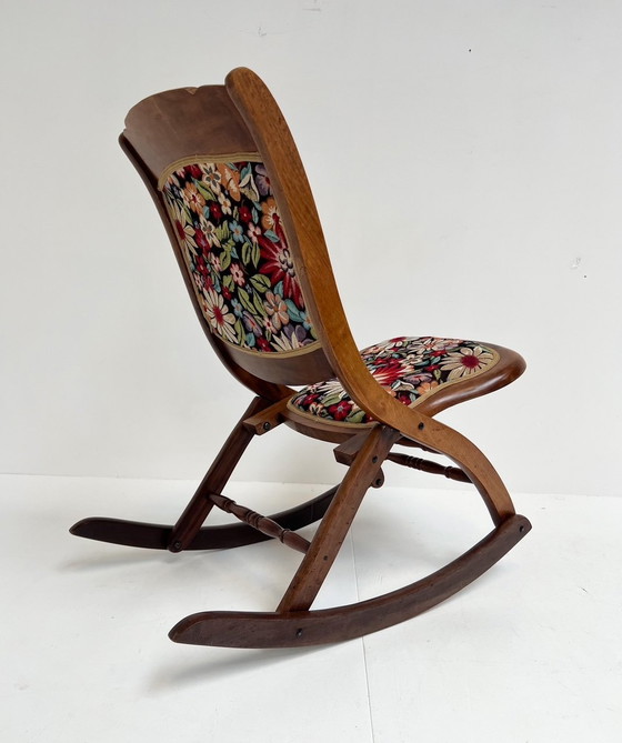 Image 1 of Vintage Engelse schommelstoel, 1960's